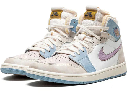Men's Air Jordan 1 High Pink Oxford Shoes