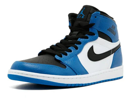 Men's Air Jordan 1 High Solar Blue Shoes