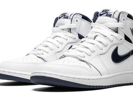 Men's Air Jordan 1 High White Shoes