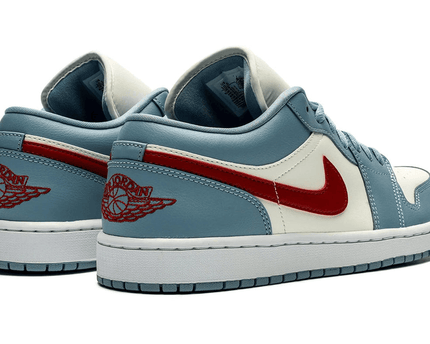 Men's Air Jordan 1 Low Blue Whisper Shoes