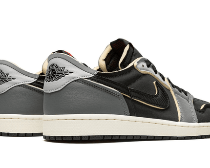 Men's Air Jordan 1 Low Dark Smoke Grey Shoes