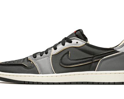 Men's Air Jordan 1 Low Dark Smoke Grey Shoes