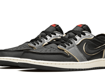 Men's Air Jordan 1 Low Dark Smoke Grey Shoes