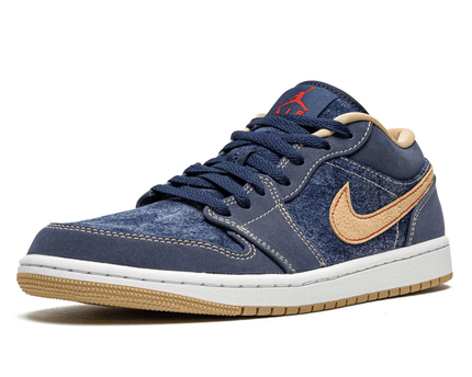 Men's Air Jordan 1 Low Denim Shoes
