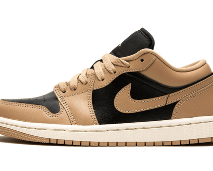 Men's Air Jordan 1 Low Desert Black Shoes