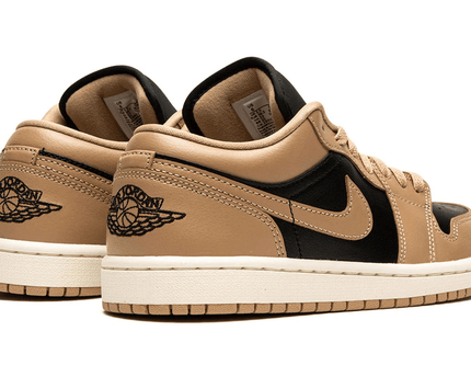 Men's Air Jordan 1 Low Desert Black Shoes