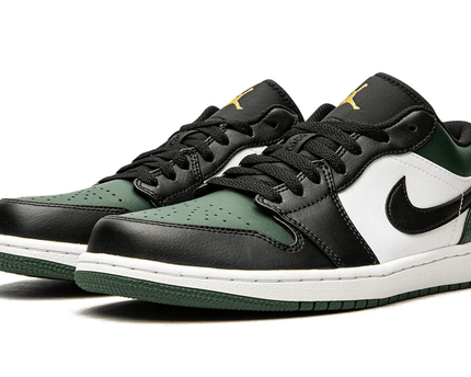Men's Air Jordan 1 Low Green Toe Shoes