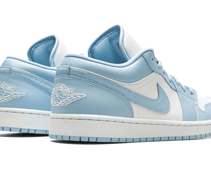 Men's Air Jordan 1 Low Ice Blue Shoes