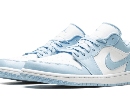 Men's Air Jordan 1 Low Ice Blue Shoes