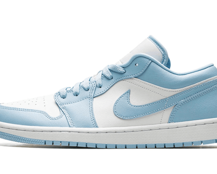 Men's Air Jordan 1 Low Ice Blue Shoes