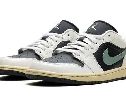 Men's Air Jordan 1 Low Jade Smoke Shoes