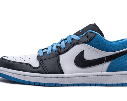 Men's Air Jordan 1 Low Laser Blue Shoes