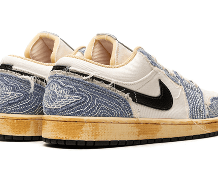Men's Air Jordan 1 Low Sashiko Denim Shoes