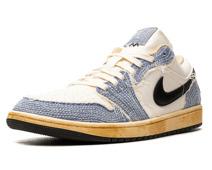 Men's Air Jordan 1 Low Sashiko Denim Shoes