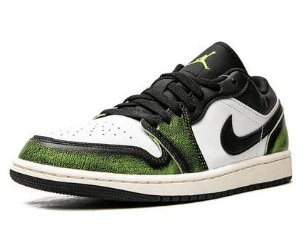 Men's Air Jordan 1 Low Wear Away - Electric Green Shoes