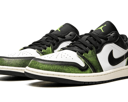 Men's Air Jordan 1 Low Wear Away - Electric Green Shoes