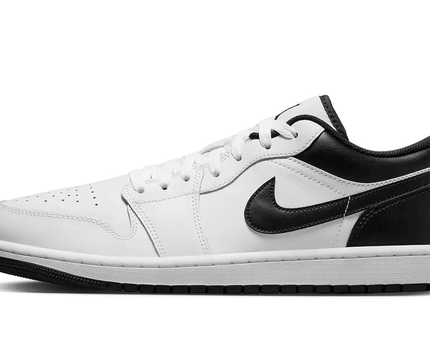 Men's Air Jordan 1 Low White Black Shoes