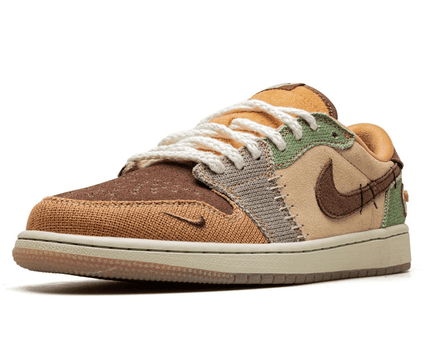 Men's Air Jordan 1 Low Zion Williamson - Voodoo Shoes