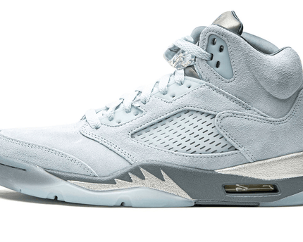 Men's Air Jordan 5 Blue Bird Shoes