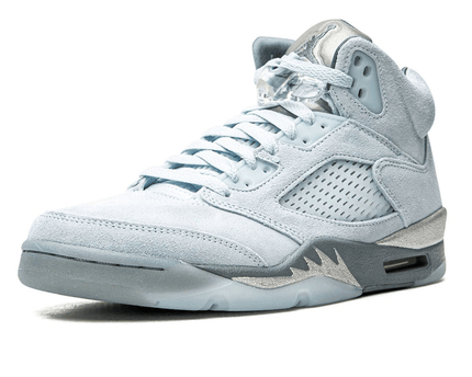 Men's Air Jordan 5 Blue Bird Shoes