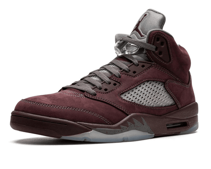 Men's Air Jordan 5 Burgundy 2023 Shoes