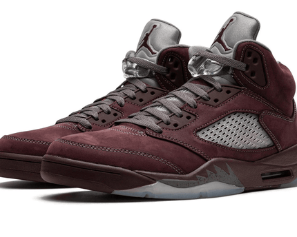 Men's Air Jordan 5 Burgundy 2023 Shoes
