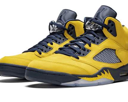 Men's Air Jordan 5 Michigan Shoes