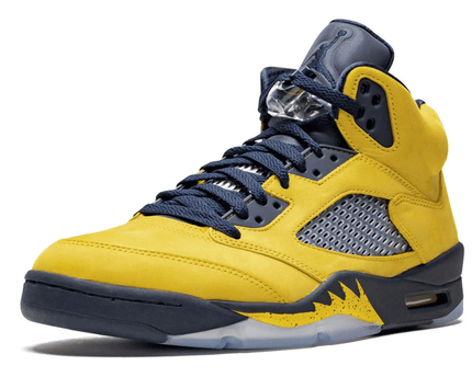 Men's Air Jordan 5 Michigan Shoes