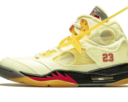 Men's Air Jordan 5 Off-White - Sail Shoes