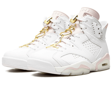 Men's Air Jordan 6 Gold Hoops Shoes