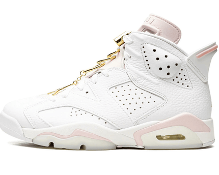 Men's Air Jordan 6 Gold Hoops Shoes