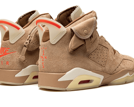 Men's Air Jordan 6 Travis Scott - British Khaki Shoes