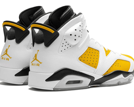 Men's Air Jordan 6 Yellow Ochre Shoes