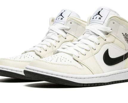 Men's Air Jordan 1 Mid Coconut Milk Shoes