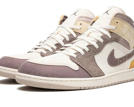 Men's Air Jordan 1 Mid Craft Taupe Haze Shoes