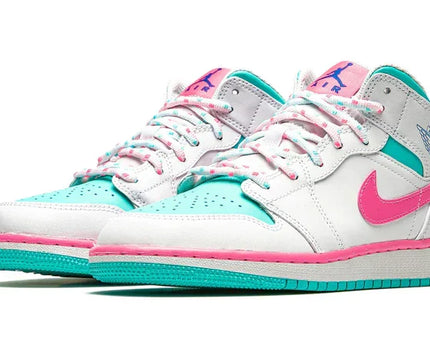 Men's Air Jordan 1 Mid Digital Pink Shoes