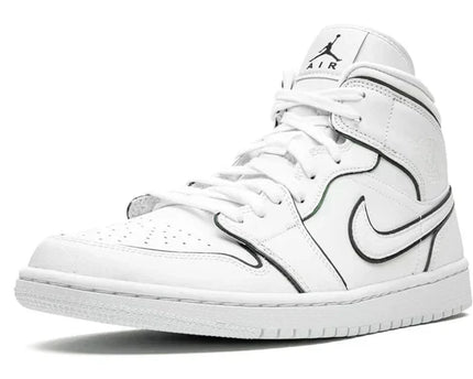 Men's Air Jordan 1 Mid Iridescent Outline Shoes
