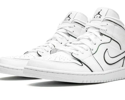 Men's Air Jordan 1 Mid Iridescent Outline Shoes