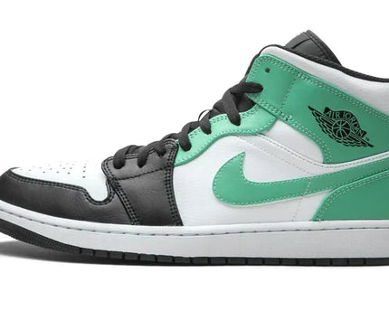 Men's Air Jordan 1 Mid Island Green Shoes