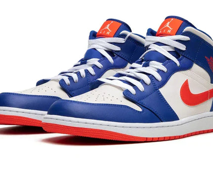 Men's Air Jordan 1 Mid Knicks Shoes