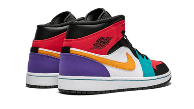 Men's Air Jordan 1 Mid Multicolor Shoes