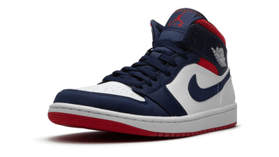 Men's Air Jordan 1 Mid Olympic - USA Shoes