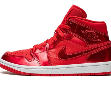 Men's Air Jordan 1 Mid Pomegranate Shoes