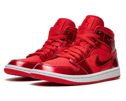 Men's Air Jordan 1 Mid Pomegranate Shoes