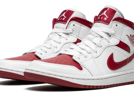 Men's Air Jordan 1 Mid Reverse Chicago Shoes