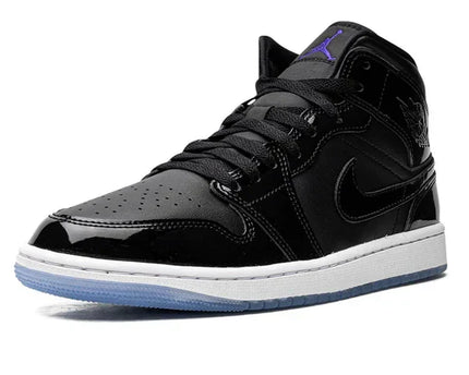 Men's Air Jordan 1 Mid Space Jam Shoes