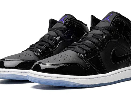 Men's Air Jordan 1 Mid Space Jam Shoes