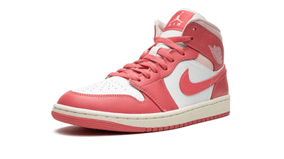Men's Air Jordan 1 Mid Strawberries And Cream Shoes