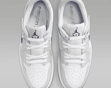 Men's Air Jordan 1 Low Easy On Neutral Grey Shoes