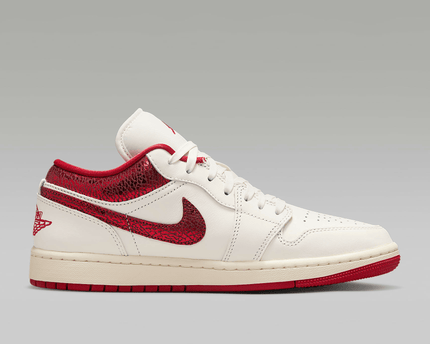 Men's Air Jordan 1 Low SE Team Red Shoes